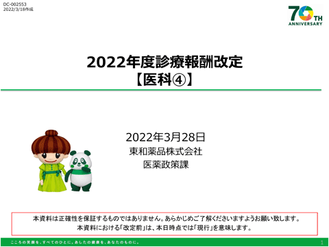 （2022/02/09時点）2022年度診療報酬改定【個別改定項目】医科➀